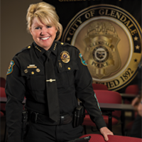 Debora Black earned her graduate degree in public administration while working the streets as a patrol officer and SWAT team member.