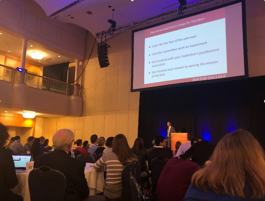 Report from the Annual National Postdoctoral Association Conference npa_meeting.png