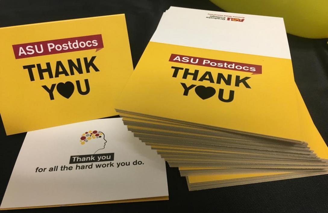 $686 million strong and growing: ASU celebrates National Postdoc Appreciation Week postdoc_thank_you_cards.jpg